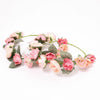 Flower Garland Pink Rose | Conscious Craft